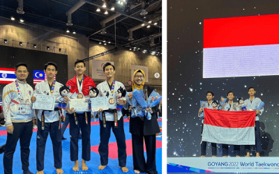 Mahasiswa Manajemen Mendapatkan Perunggu di Kompetisi Taekwondo Internasional