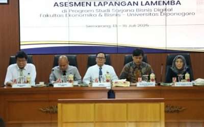 On-Site Assessment for Accreditation of Digital Business Study Program by LAMEMBA